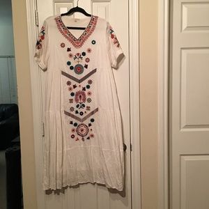 ROOLEE Maleah Embroidered Dress